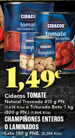 Gadis CIDACOS Tomate oferta