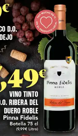 Gadis PINNA FIDELIS Vino tinto d.o. ribera del duero roble oferta