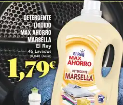 Gadis EL REY Detergente líquido max ahorro marsella oferta