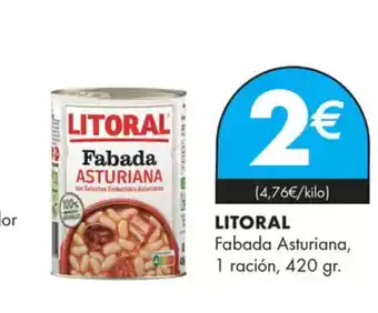 Supermercados Lupa LITORAL Fabada Asturiana oferta