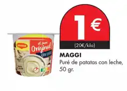 Supermercados Lupa MAGGI Puré de patatas con leche oferta