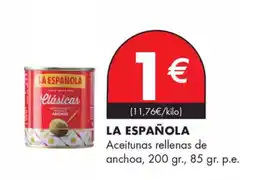 Supermercados Lupa LA ESPAÑOLA oferta