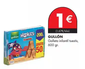 Supermercados Lupa GULLÓN Galleta infantil tuestis, oferta