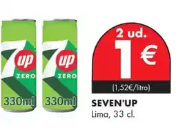 Supermercados Lupa SEVEN'UP Lima, oferta