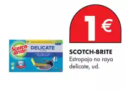 Supermercados Lupa SCOTCH-BRITE Estropajo no raya delicate oferta