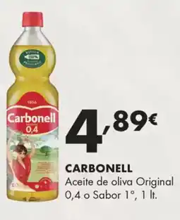 Supermercados Lupa CARBONELL Aceite de oliva Original 0,4 o Sabor 1 oferta