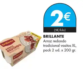 Supermercados Lupa BRILLANTE Arroz redondo oferta