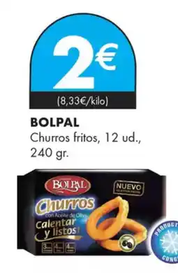 Supermercados Lupa BOLPAL Churros fritos, oferta