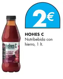 Supermercados Lupa HOHES C Nutribebida con hierro oferta