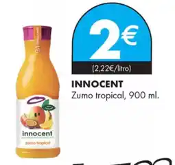 Supermercados Lupa INNOCENT Zumo tropical oferta