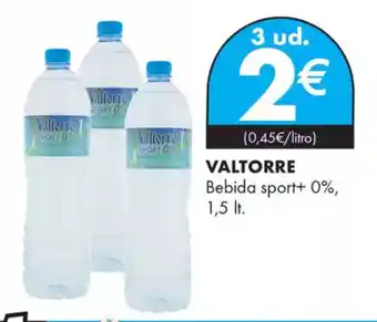 Supermercados Lupa VALTORRE Bebida sport+ 0% oferta