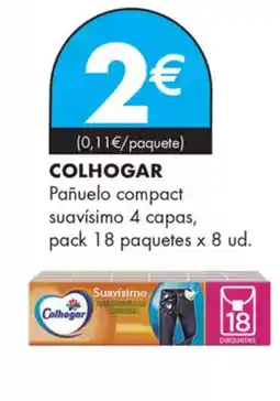 Supermercados Lupa COLHOGAR Pañuelo compact suavísimo 4 capas, oferta