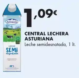 Supermercados Lupa LECHE SEMI ASTURIANA Central lechera asturiana oferta