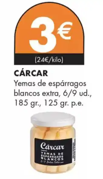 Supermercados Lupa CÁRCAR Yemas de espárragos blancos extra oferta