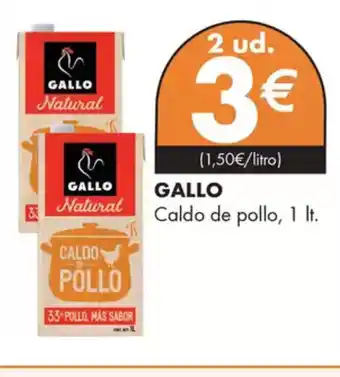 Supermercados Lupa GALLO Caldo de pollo oferta