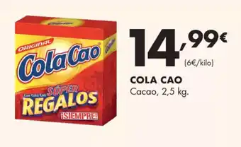 Supermercados Lupa COLA CAO Cacao oferta