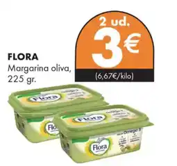 Supermercados Lupa FLORA Margarina oliva oferta