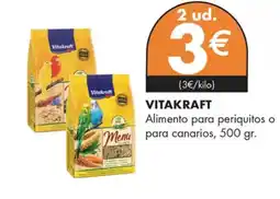 Supermercados Lupa VITAKRAFT Alimento para periquitos o para canarios oferta