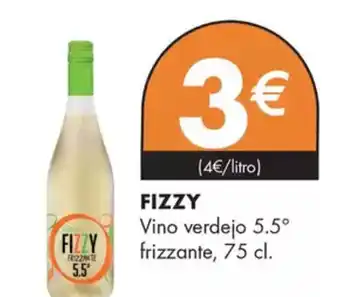 Supermercados Lupa FIZZY Vino verdejo 5.5° frizzante oferta