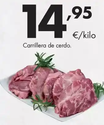 Supermercados Lupa Carrillera de cerdo. oferta