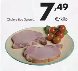 Supermercados Lupa Chuleta tipo Sajonia. oferta