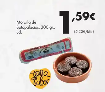 Supermercados Lupa Morcilla de Sotopalacios oferta