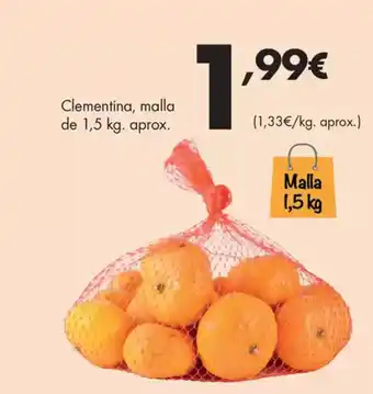 Supermercados Lupa Clementina oferta