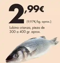 Supermercados Lupa Lubina crianza, oferta