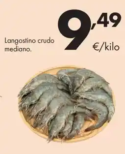 Supermercados Lupa Langostino crudo mediano. oferta