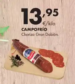 Supermercados Lupa CAMPOFRÍO Chorizo Gran Doblón. oferta