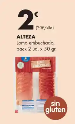 Supermercados Lupa ALTEZA Lomo embuchado oferta