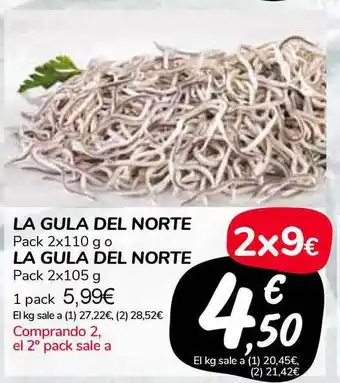 Carrefour Market La Gula Del Norte 2x110g oferta