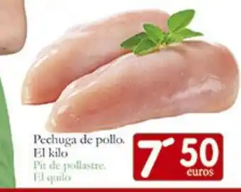 Supermercados Bip Bip Pechuga de pollo oferta