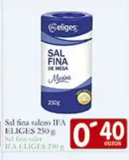 Supermercados Bip Bip IFA ELIGESSal fina saler oferta