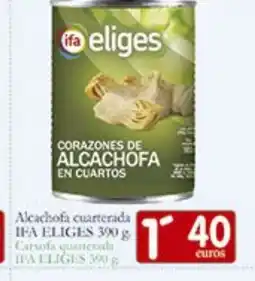 Supermercados Bip Bip IFA ELIGES Alcachofa cuarterada oferta