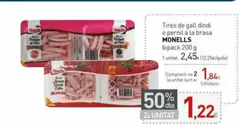 Condis Tires De Gall Dindi O Pernil A La Brasa Monells oferta