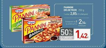 Condis 50% Dte 2a Unitat Pannini Dr.oetker oferta