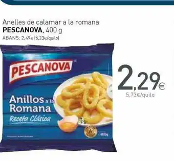 Condis Anelles De Calamar A La Romana Pescanova oferta