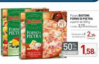 Condis Pizzes Buitoni Forno Di Pietra oferta