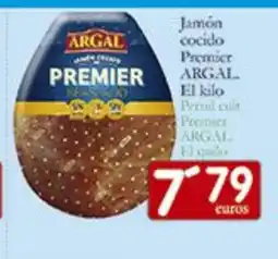 Supermercados Bip Bip ARGAL Jamón cocido Premier oferta