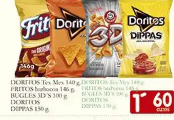 Supermercados Bip Bip DORITOS Tex Mex oferta