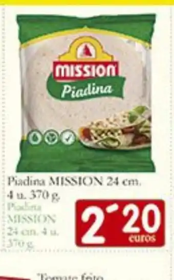 Supermercados Bip Bip MISSION Piadina oferta