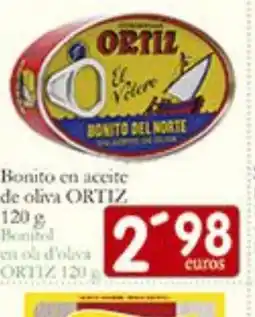 Supermercados Bip Bip ORTIZ Bonito en aceite de oliva oferta