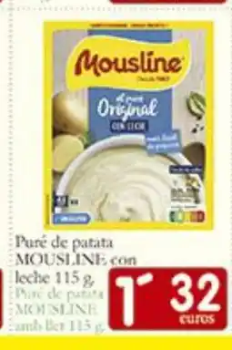 Supermercados Bip Bip MOUSLINE Puré de patata oferta