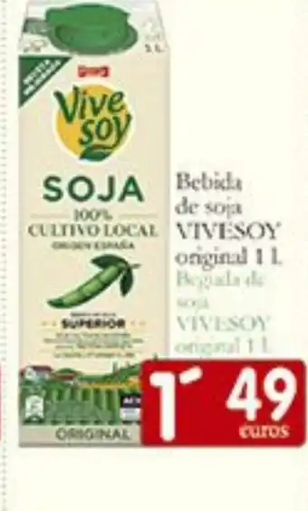 Supermercados Bip Bip VIVESOY Bebida de soja oferta