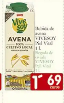 Supermercados Bip Bip VIVESOY Bebida de avena oferta