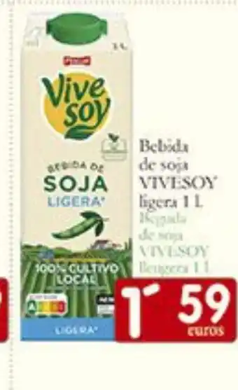 Supermercados Bip Bip VIVESOY Bebida de soja oferta