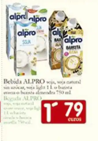 Supermercados Bip Bip ALPRO Bebida oferta