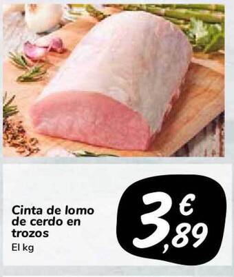 Carrefour Market Cinta De Lomo De Cerdo En Trozos oferta