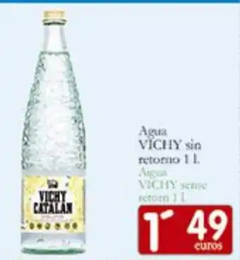 Supermercados Bip Bip VICHY Agua sin retorno oferta